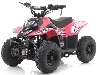 Pink VRX70 Kids Quad Bike