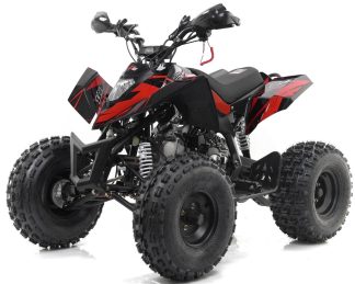 Red Sniper Pro 120cc Junior Quad Bike (With Reverse)