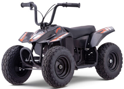 250w Kids Ride On Electric Mini Quad Bike - Black - Image 4