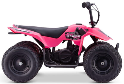 250w Kids Ride On Electric Mini Quad Bike - Pink - Image 3